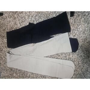 No nonsense Women's Super Opaque Control-Top Tights, Black/Nude, Large